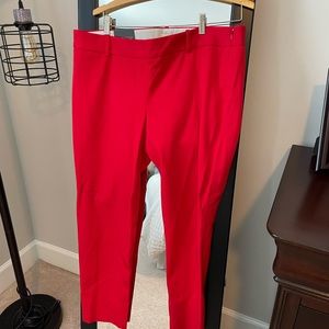j crew Winnie pant city fit size 14
